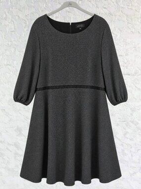 Tahari by Arthur S. Levine Charcoal Gray Dress – Plus Size 20W